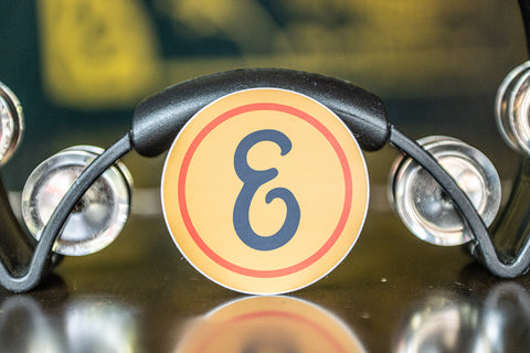 Elevated Busking Records "E" Sticker