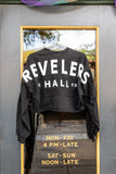 Revelers Hall Bubble Lettering Long Sleeve Crop