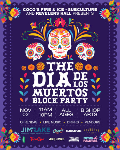 Dia De Los Muertos Block Party 11/2/2024