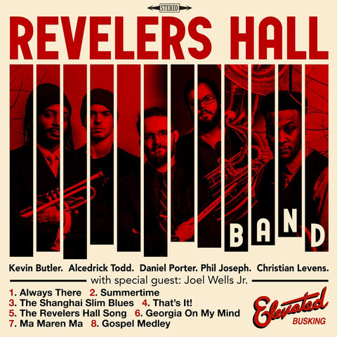Revelers Hall Band Vinyl Record - Red Transparent